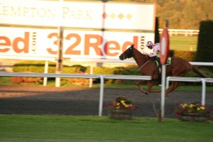 Red Cossack - two lengths clear