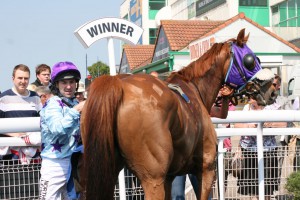 Soaring Spirits in the Winners Enclosure with RW