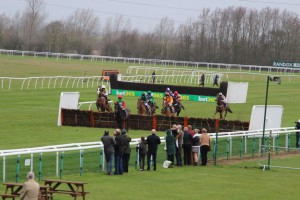 Ferrobin leads the field in the first race