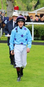 Luke Bacon - rides Fancy Flyer at Windsor