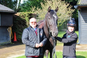 Dean Ivory with Fantastic Flyer & Sophie Ralston