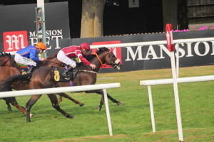 "Woody" winning at Newmarket in July