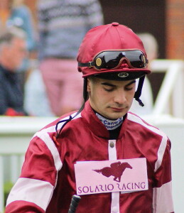 Stefano Cherchi - rides Sharp Distinction at Doncaster