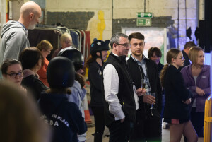 Business leaders enjoying the hospitality