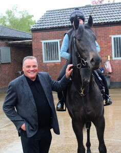 Mark Collender with Baron Barolo