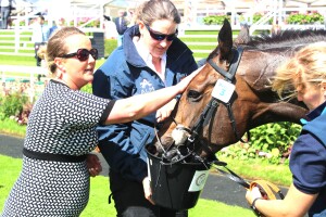 Pride Of America with the winning team at York