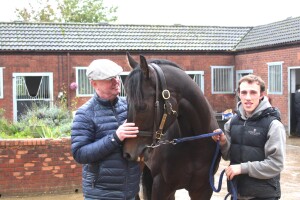 Racing Manager & Luke Bacon with "Woody"