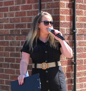 Amy conducts ceremonies
