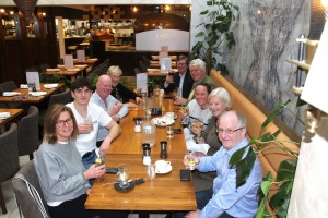 Owners enjoying a Naming Day lunch