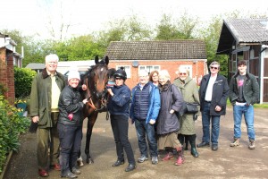 Beauhaather with Amy and Solario Racing owners