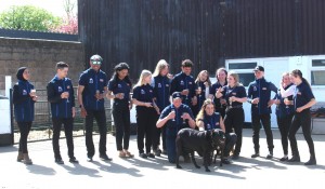 Southgate Stables staff raise a glass to Stefano Cherchi